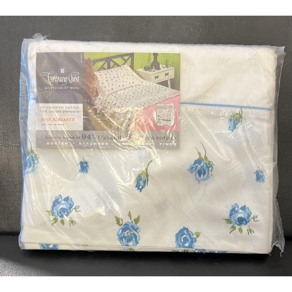 Treasure Chest Vintage Sheets Montgomery Ward